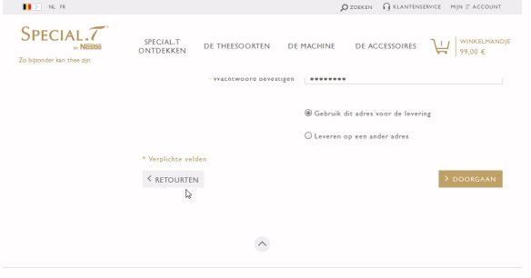 Special.T van Nestlé - RETOURTEn of toch maar gewoon Terug?