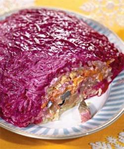 De Woordenwerf - Seledka-pod-shuboj (pekelharing onder bontjas van rode bieten)