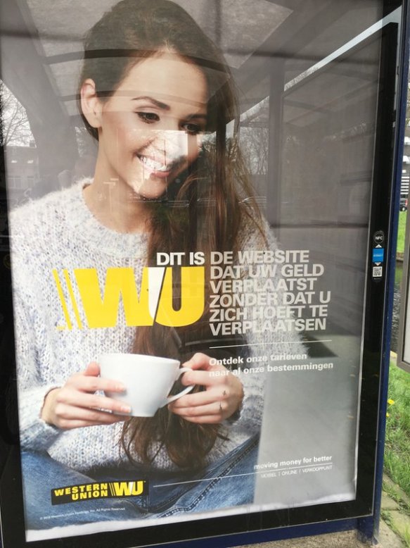 De nieuwe campagne van Western Union