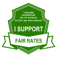 De Woordenwerf supports fair rates for language professionals